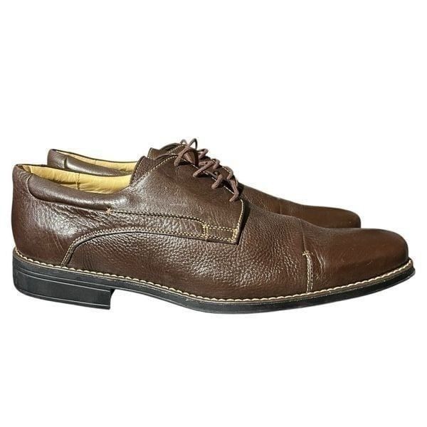 Sandro Moscoloni Shoes Mens 14 Brown Cap Toe Brazil Leather Oxford Derby 17016