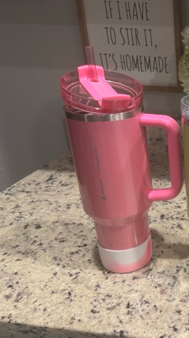 Pink Starbucks Stanley
