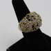 Size 7 Sterling Ornate CZ Diamond Band