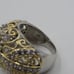 Size 7 Sterling Ornate CZ Diamond Band