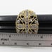 Size 7 Sterling Ornate CZ Diamond Band