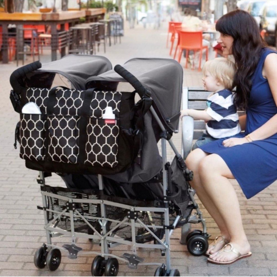 Skip Hop Duo Diaper Bag Black
