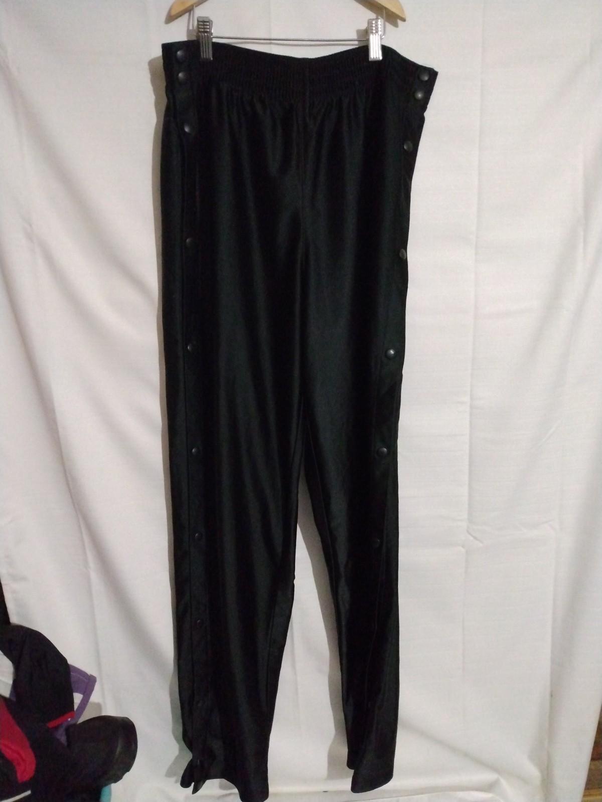 Vntg 90s Nike Men's Breakaway Tearaway Basketball Track Snap Athletic Pants L