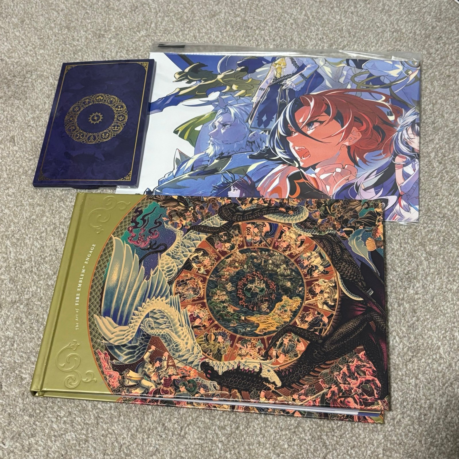 Fire Emblem Engage Divine Edition Poster Art Book Cards