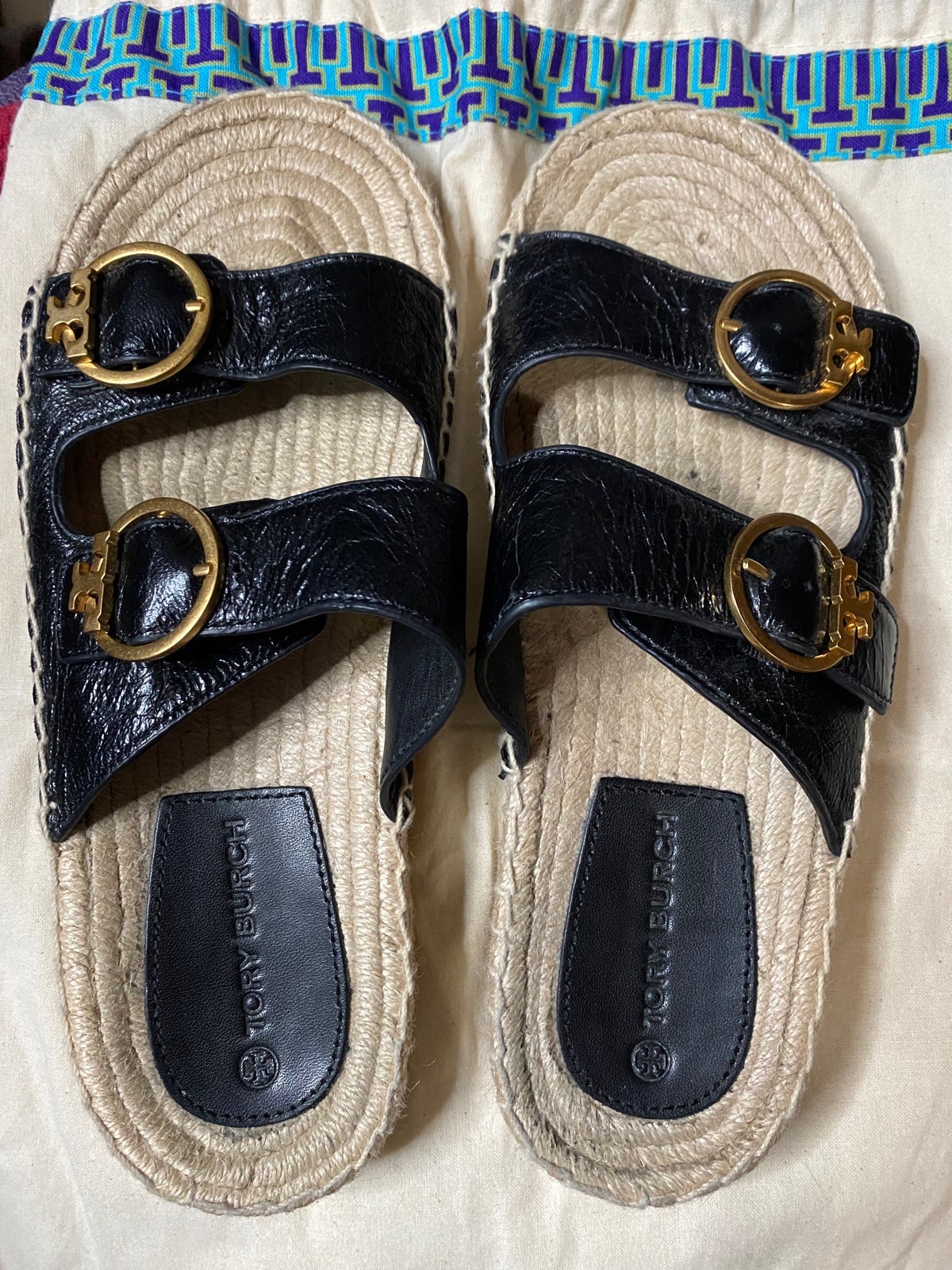 Tory Burch espadrilles sandal. Size 6.5
