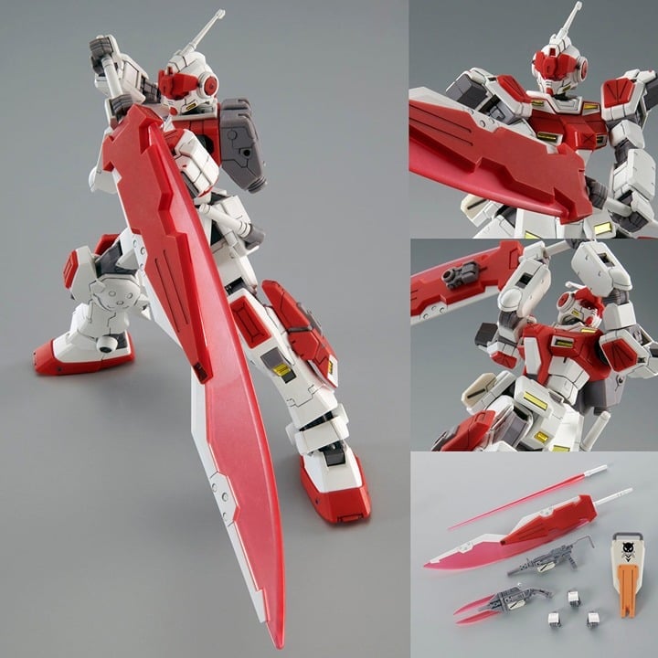 低価格 RED RX-80RR HG RIDER Kits Model Damage) (Box (Unbuilt) ロボット