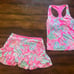 Lilly Pulitzer Luxletic Skort and Tank SET