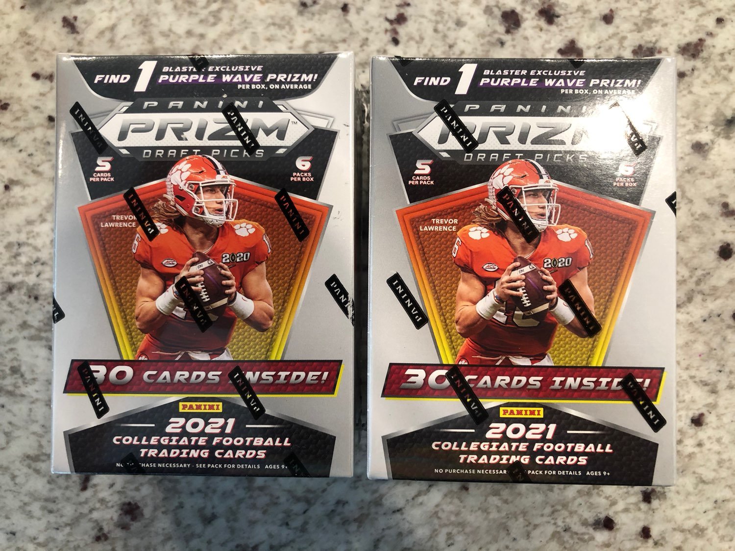2021 Panini Prizm Football Draft Picks Blaster Box Lot NEW SEALED