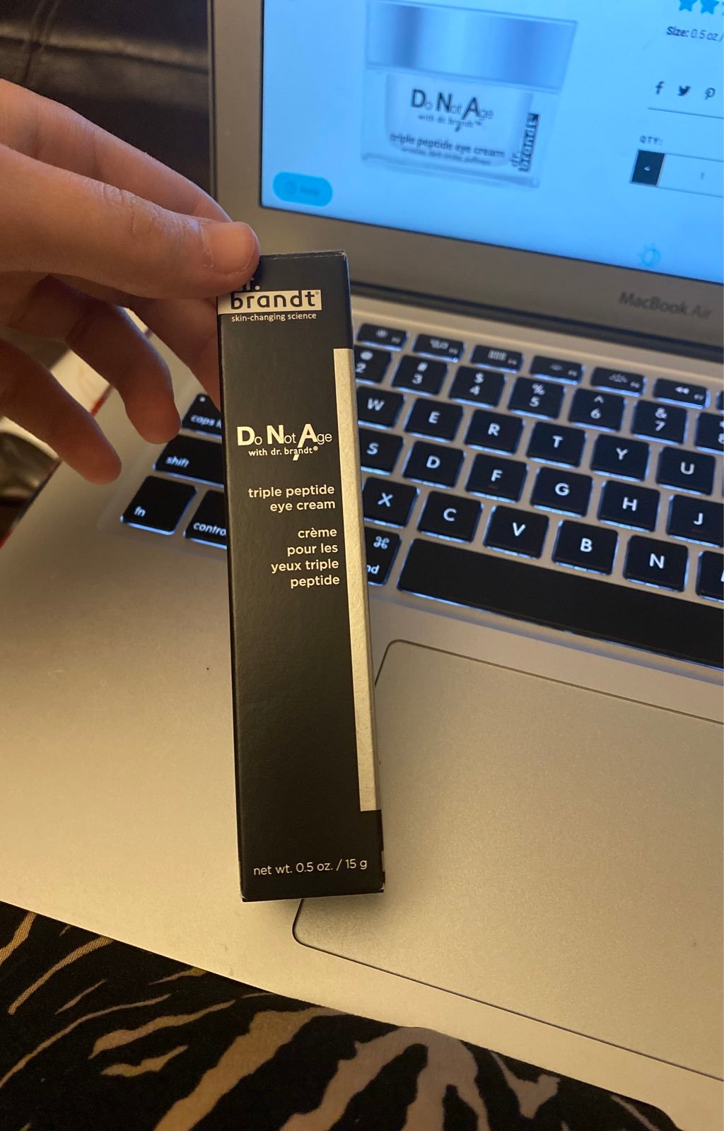 Dr Brandt do not age triple peptide eye