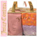 Juicy Couture Iridescent & JC Logo 3-PC Nested Cosmetic Bags
