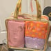 Juicy Couture Iridescent & JC Logo 3-PC Nested Cosmetic Bags
