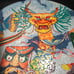 Springbok Soaring Spirits Puzzle Jigsaw Circular Kites Dragon 1984 Complete Vtg