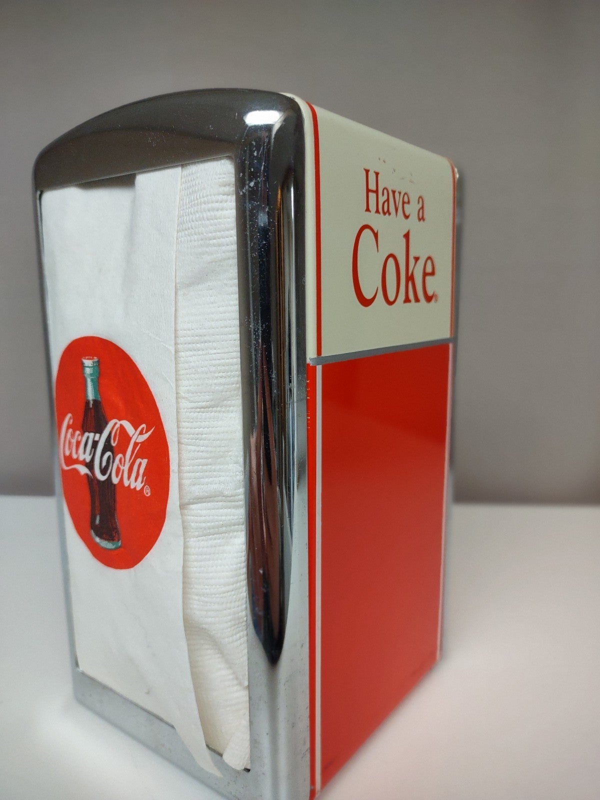 Coca-cola napkin dispenser