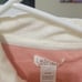 L * Space Best Life Terry Pullover, Cream/Pink, #BSLPO22, Size XL, 49