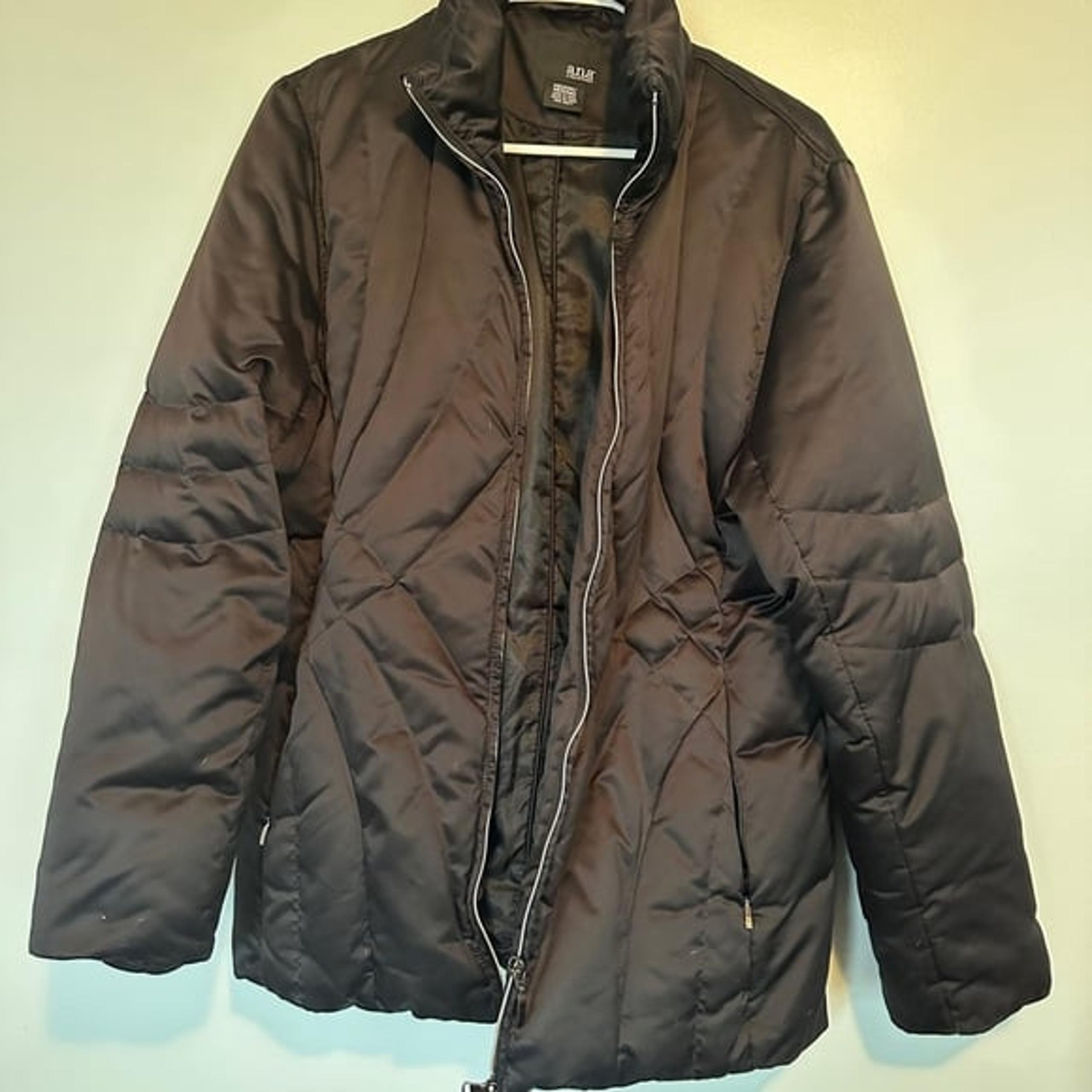 a.n.a. Black Puffer Jacket
