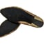 Vintage Gold Sequin Shoes with Dark Gold Glass Beading | Size 10 | Circa 1980s-1