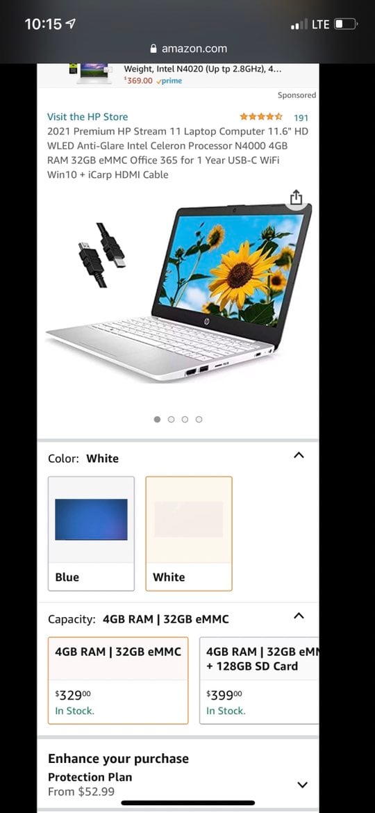 HP Stream Laptop