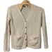 ATM Anthony Thomas Melillo Womens Alpaca Merino Wool Sandy Pocket Cardigan Large