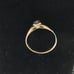Real Stamped 10 KT Yellow Gold Children Birthstone April Ring Sz 2.25, for boys