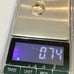 Real Stamped 10 KT Yellow Gold Children Birthstone April Ring Sz 2.25, for boys