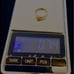 Real Stamped 10 KT Yellow Gold Children Birthstone April Ring Sz 2.25, for boys