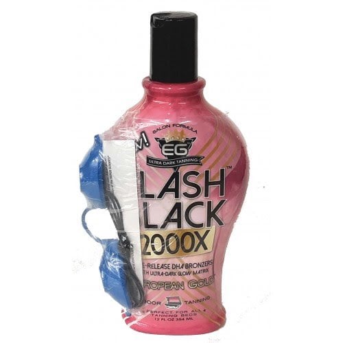 Flash Black 2000X Bronzer 12 oz by Europ