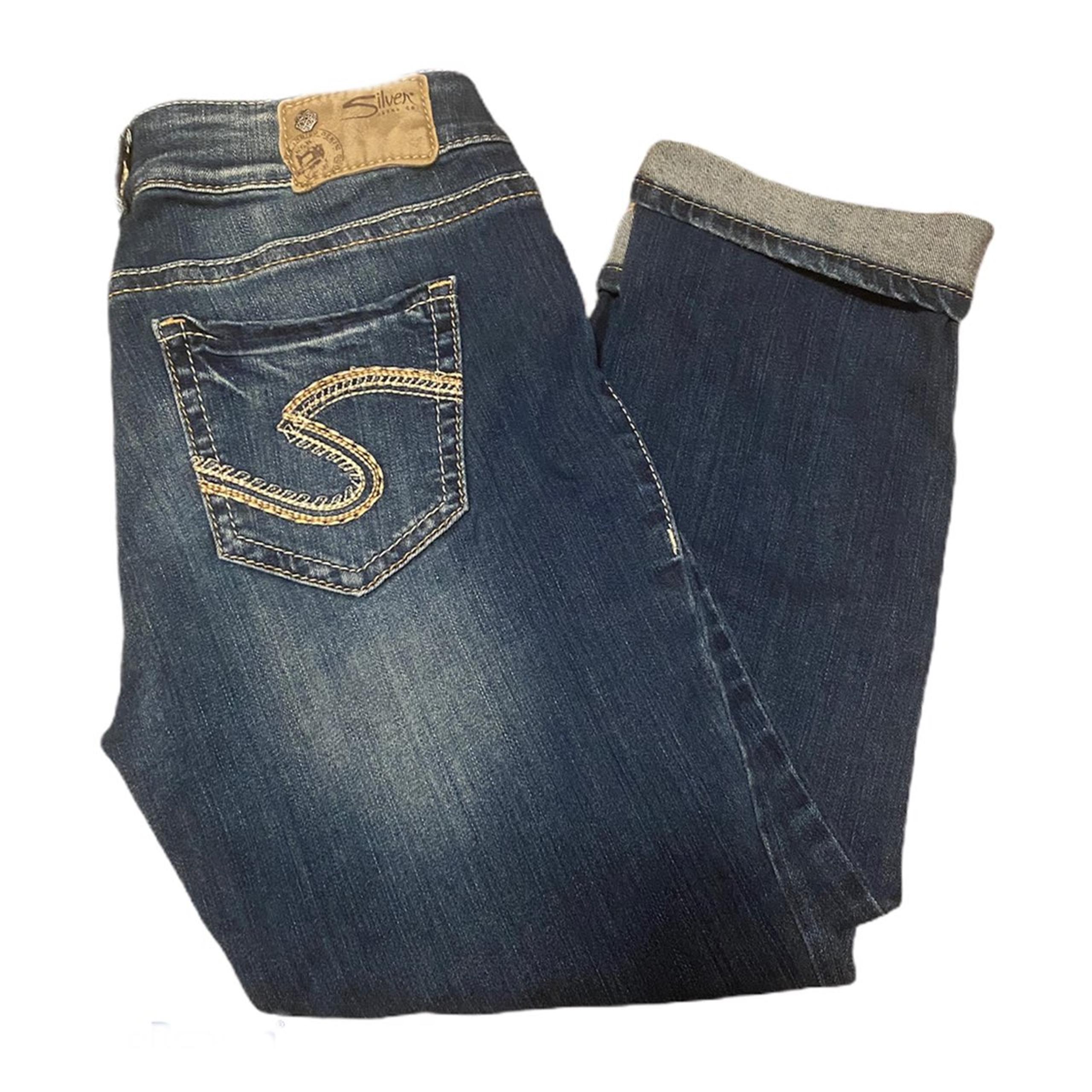 Silver Jeans “SUKI” Capri denim 29