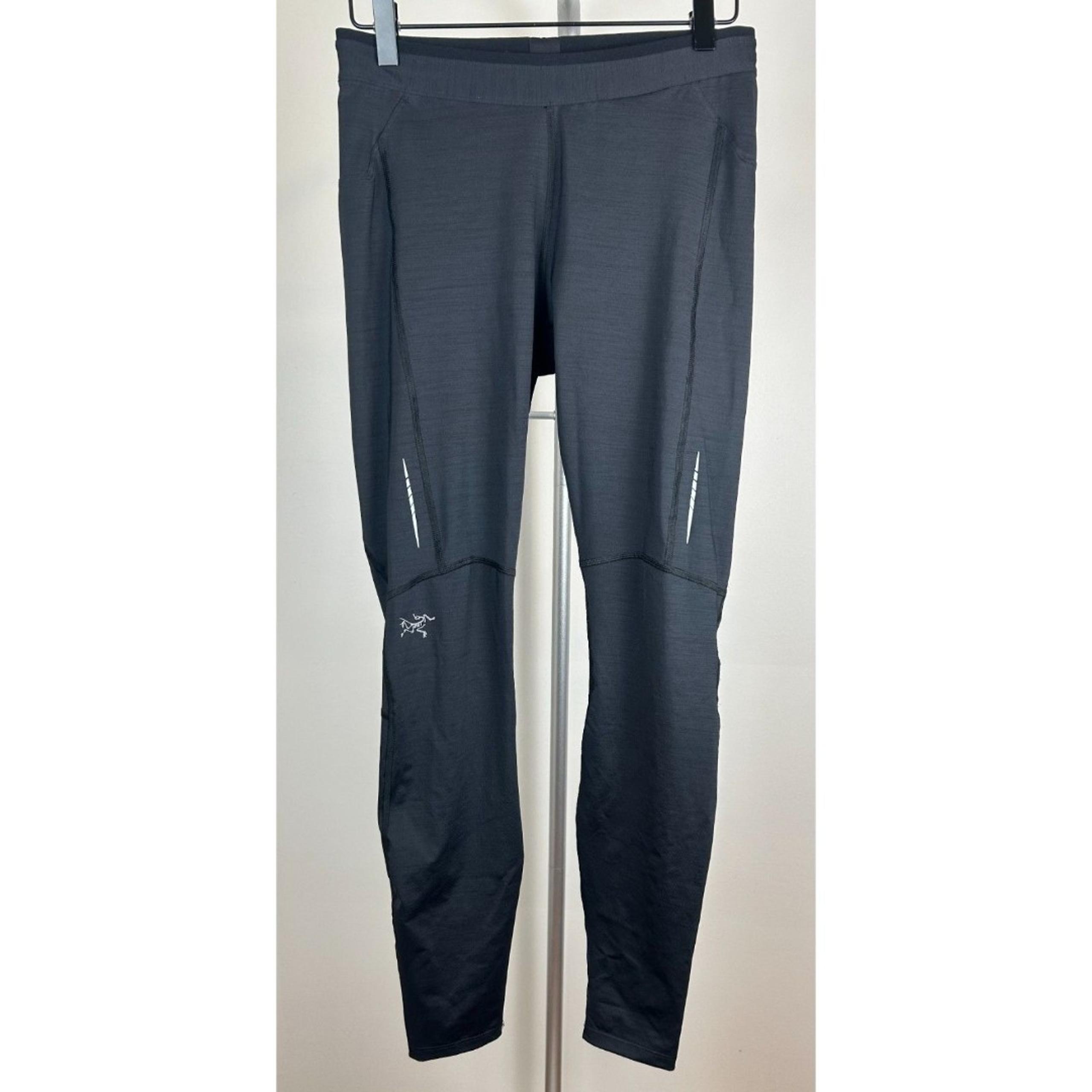 Arc'teryx Men Black Trail Lightweight Running Tights S