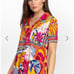 JOHNNY WAS NWT Rachel May Short Sleeve Swing Polo XS