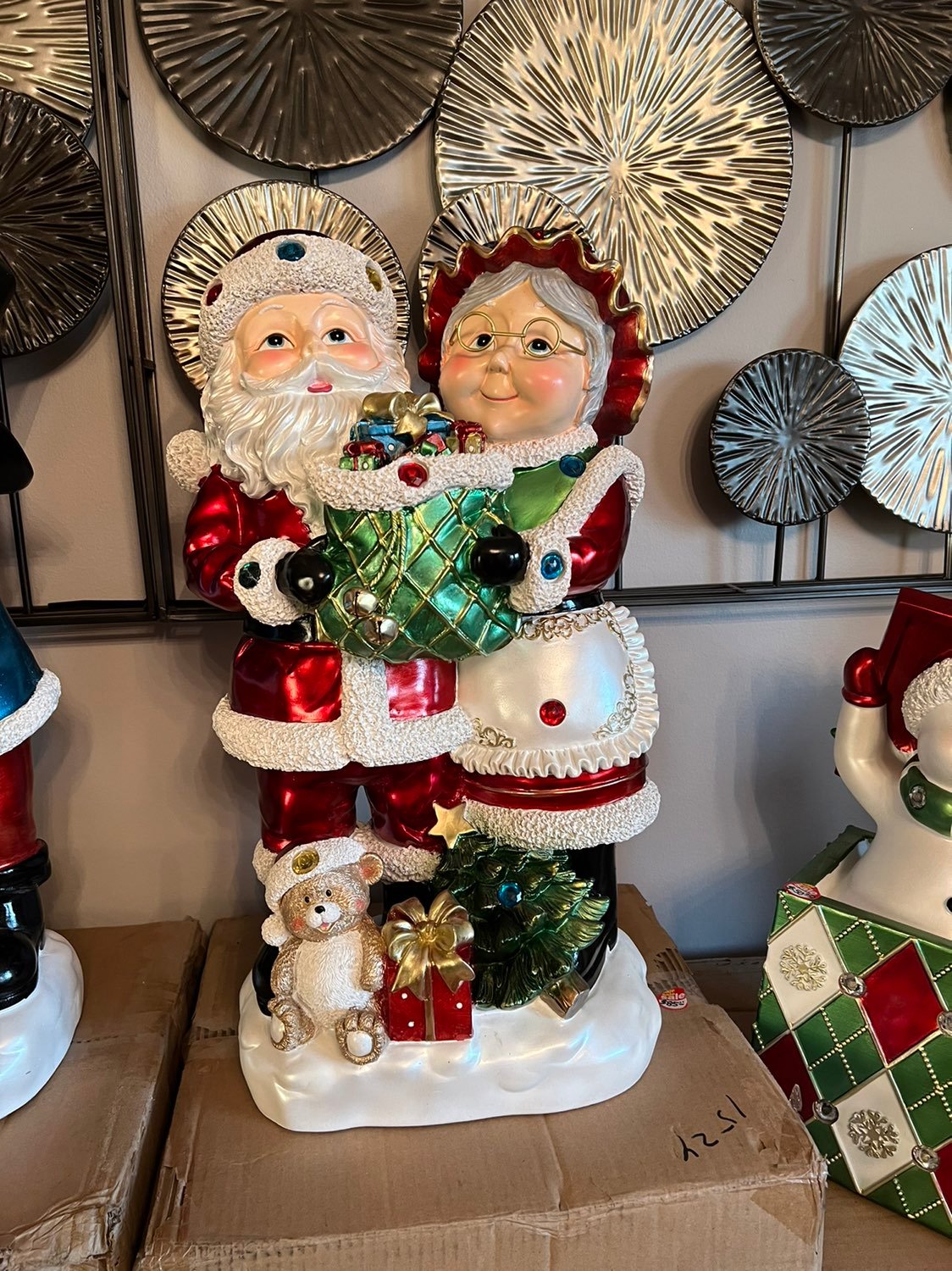 illuminated christmas character