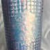 Starbucks China Astronaut Glitter Grid Iridescent Holographic Venti Disco Cup