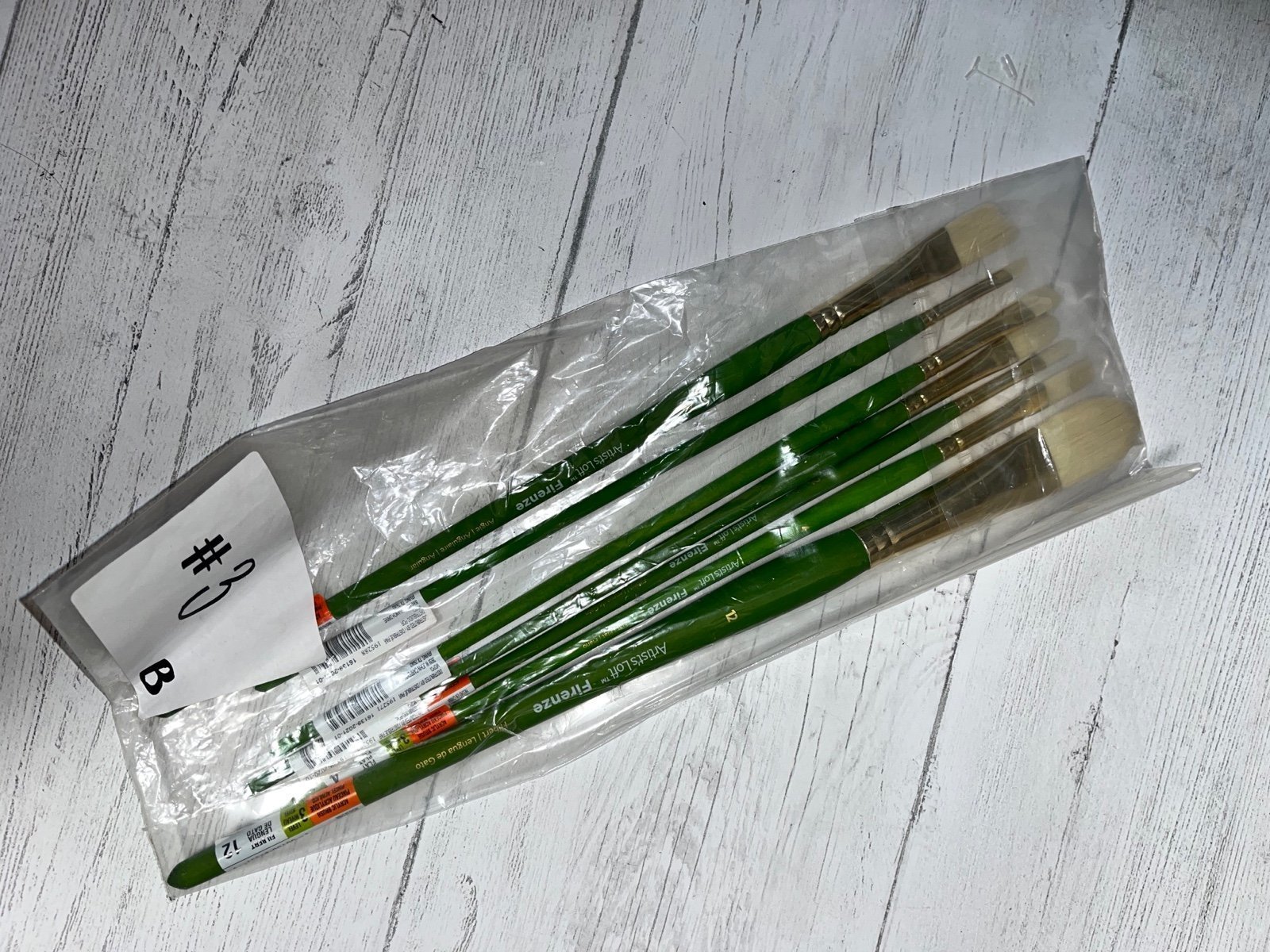 Firenze artist loft acrylic Brush set 7pc