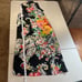 Ralph Lauren LRL Dress Womens 22W Black Multicolor Floral Midi Sleeveless Shift