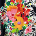 Ralph Lauren LRL Dress Womens 22W Black Multicolor Floral Midi Sleeveless Shift