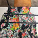 Ralph Lauren LRL Dress Womens 22W Black Multicolor Floral Midi Sleeveless Shift