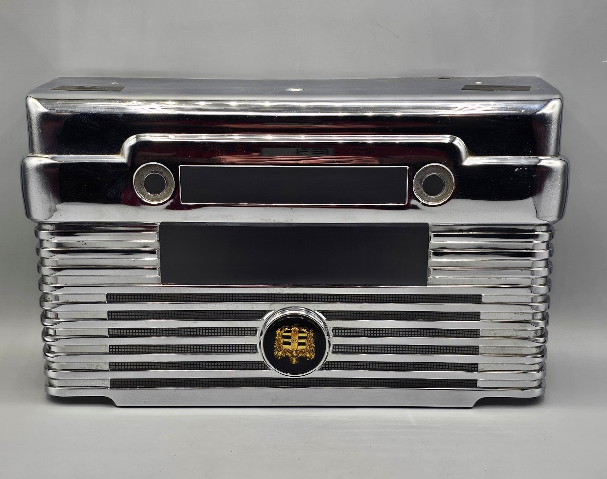 VTG 1949-1950 Chrysler Dodge D33 & D34 Chrome Radio/Speaker Bezel OEM #1254826