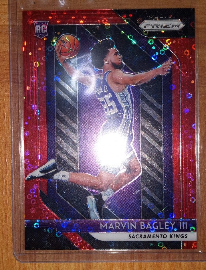 Marvin Bagley rookie red fast break 2018