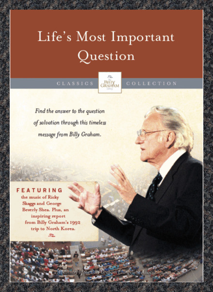 Billy Graham - Life's Most Important Questions - Classics Collection (DVD) NEW
