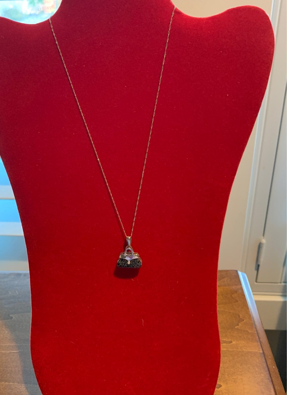 Black Diamond Necklace