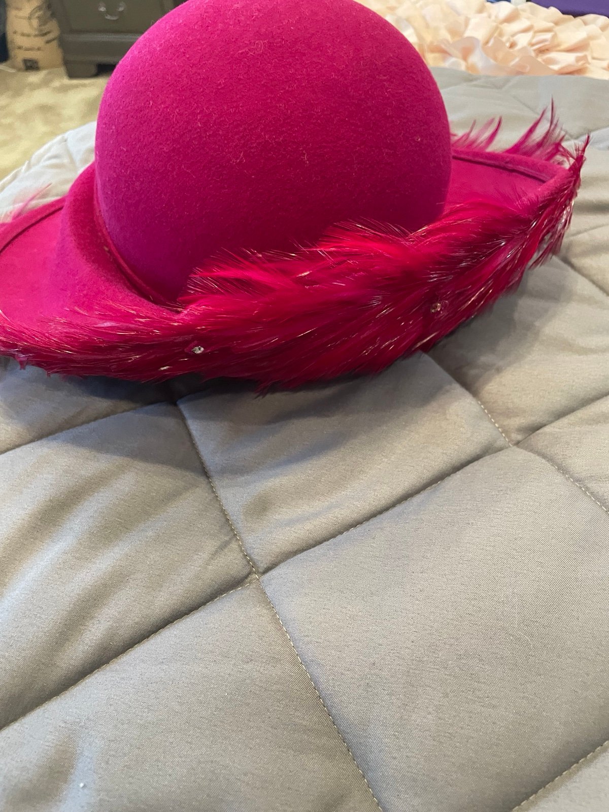 Jack McConnell feather Hat