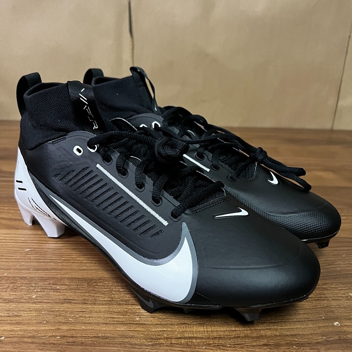 Nike Vapor Edge Elite 360 2 Black Anthracite DA5456-001 Men's 11.5 Football Clea