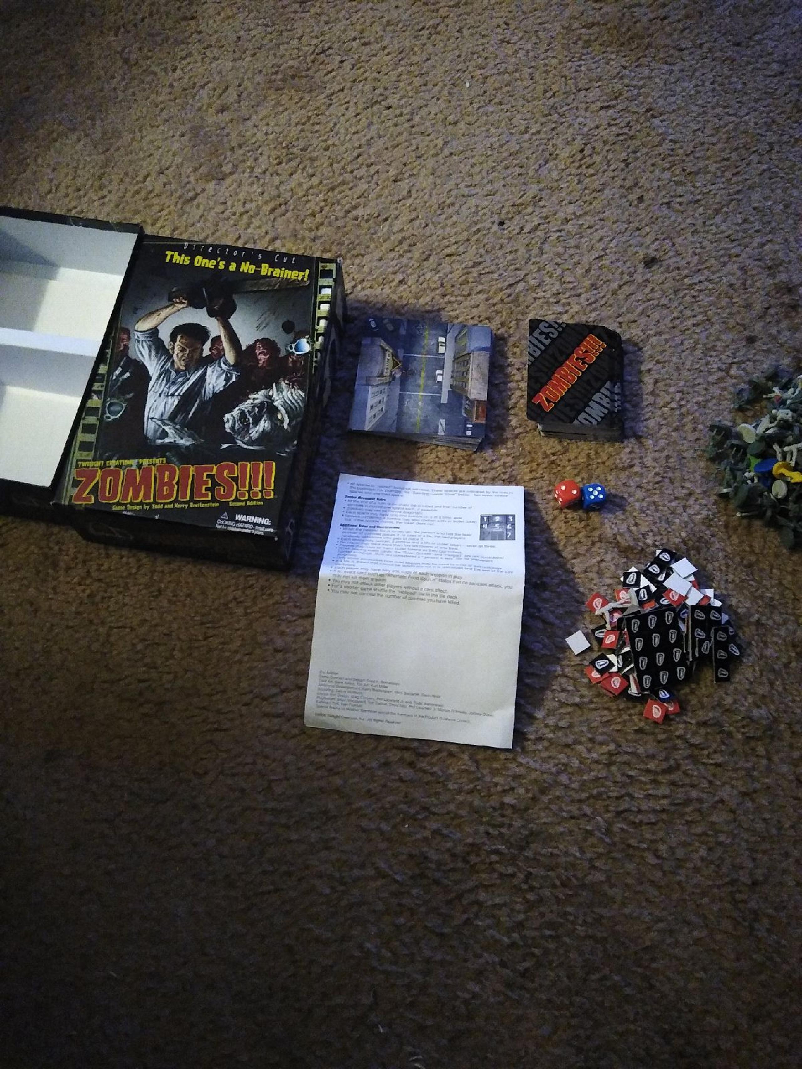 Twilight games zombies !!! Board game