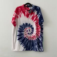 Men’s Polo Ralph Lauren Slim Fit Americana Tie Dye Polo Shirt Size XXL