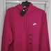 NWT NIKE SIZE XL SPORTSWEAR FIREBERRY SWEATSUIT
