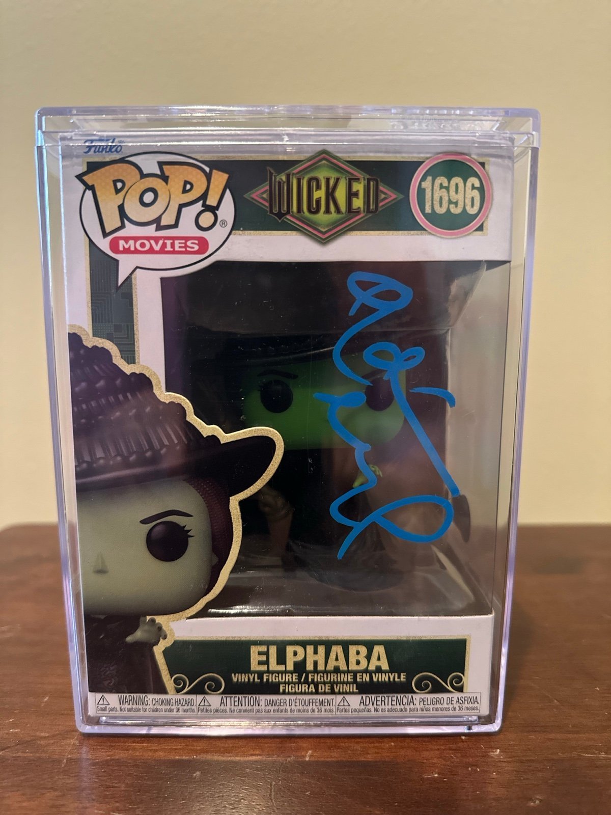 Idina Menzel Autographed Wicked Elphaba Funko 1696