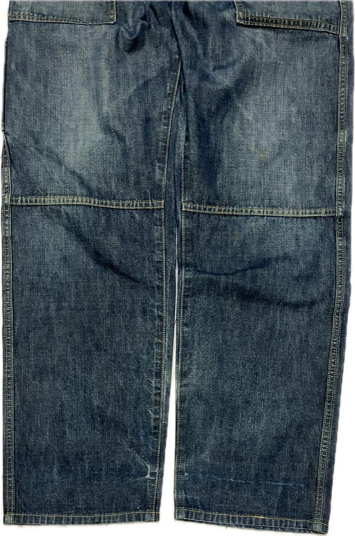 90s GDEH Painter Pants, Dark Denim Cargo