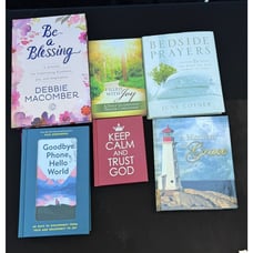 Lot Of 5 Christian Inspirational Devotional Prayer Faith Books
