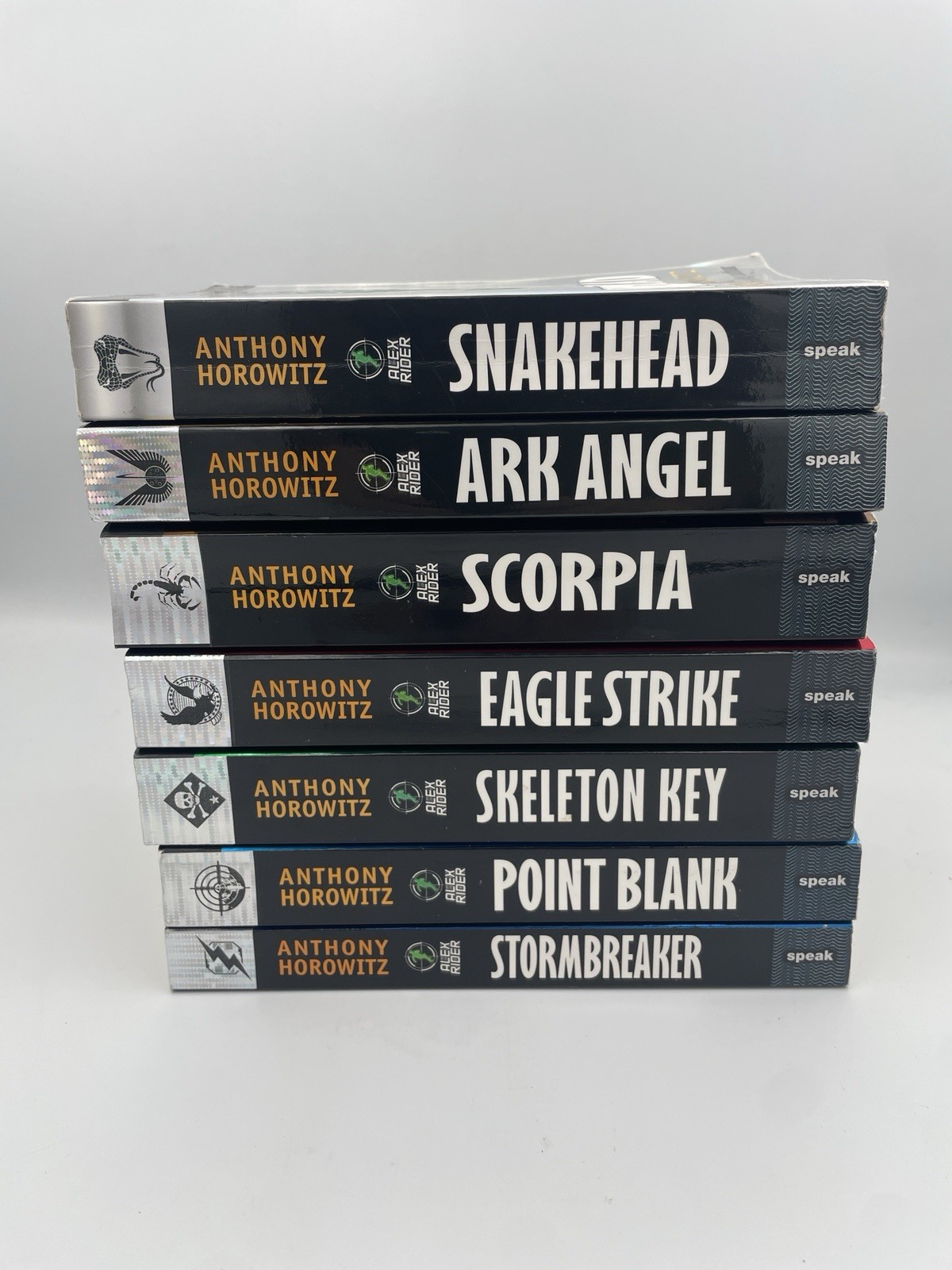 ALEX RIDER Series Set #1-7 Books Lot by Anthony Horowitz