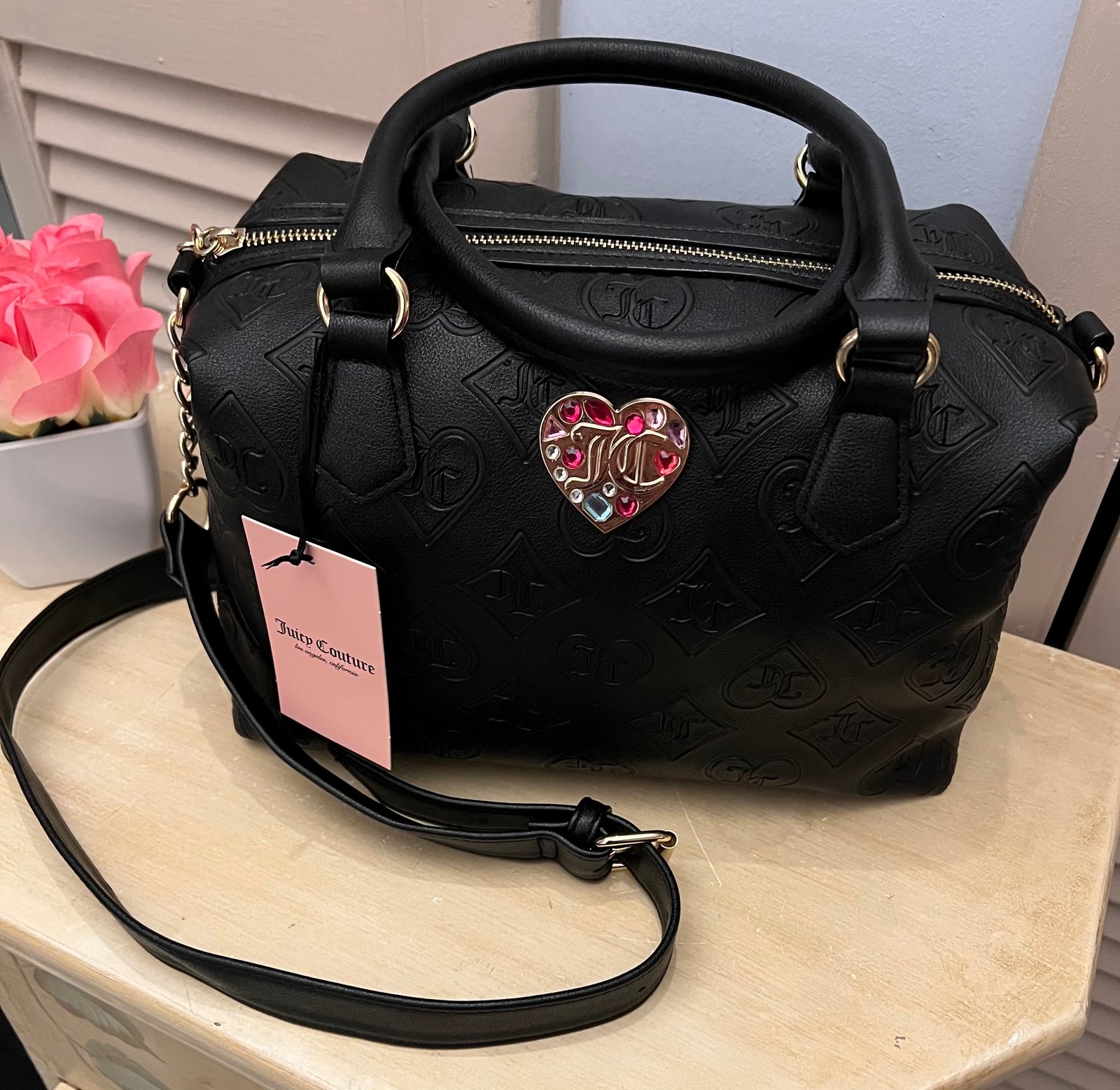 NWT JUICY COUTURE BLING SATCHEL Shoulder Bags