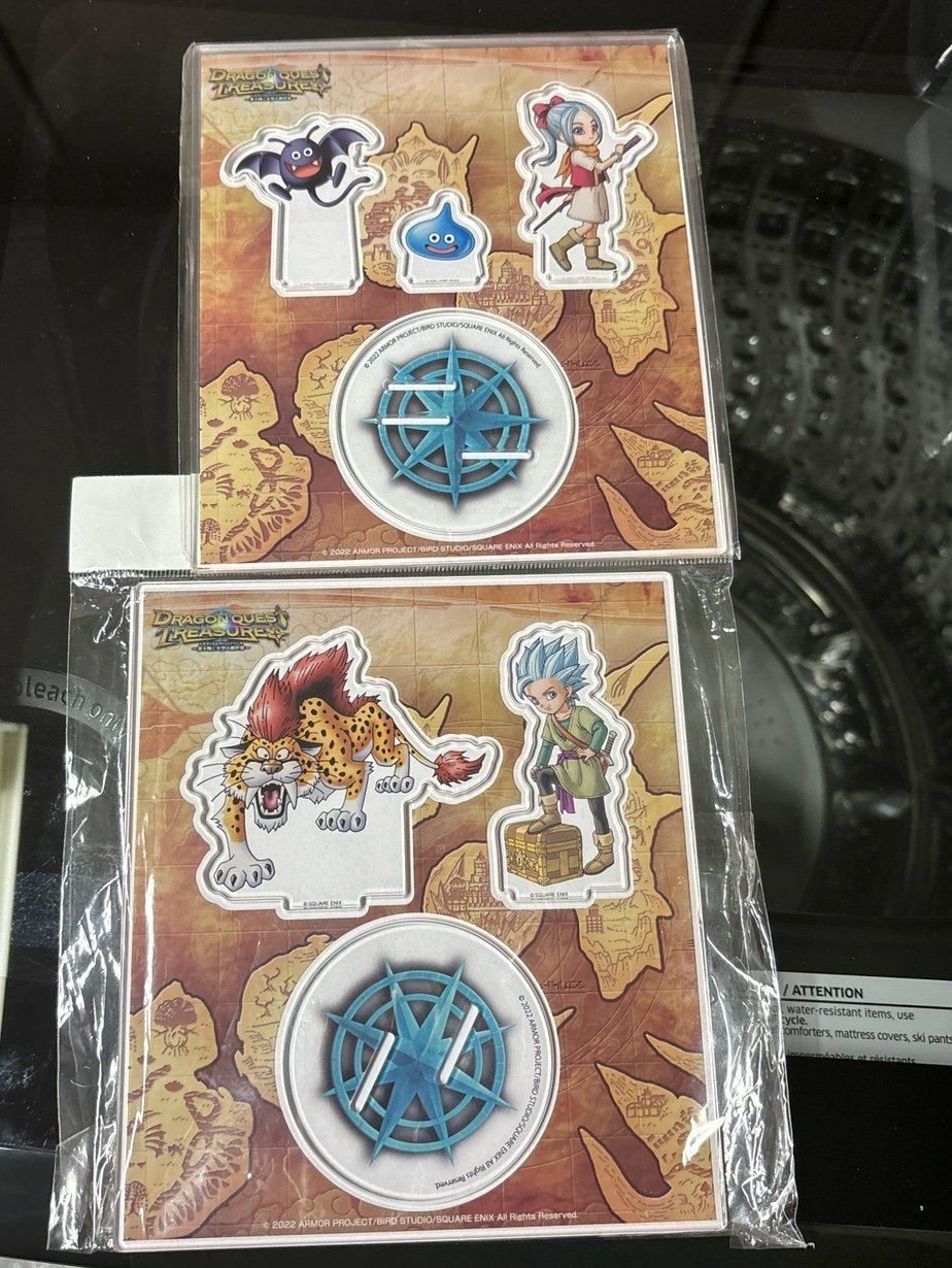 Dragon quest treasures acrylic stands Maya / Erik